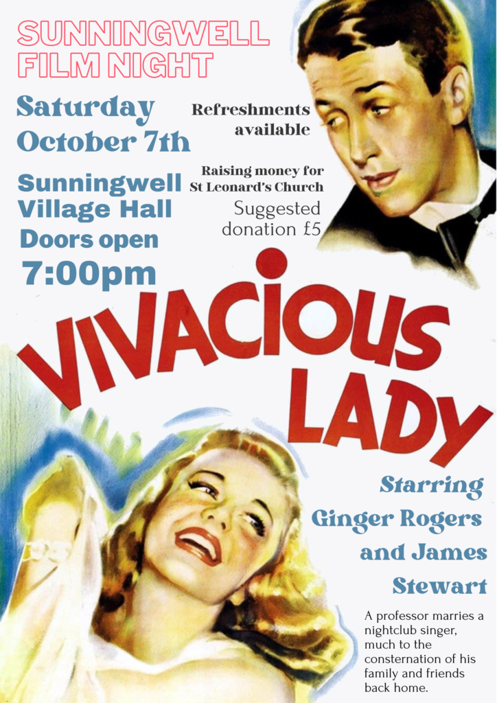 Vivacious Lady film poster